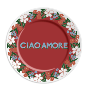 Ciao Amore Plate